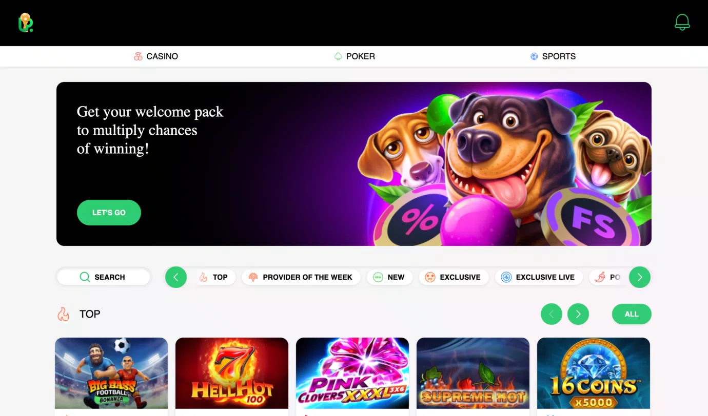 Home page