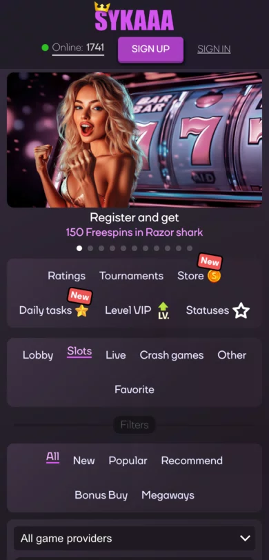 Home page
